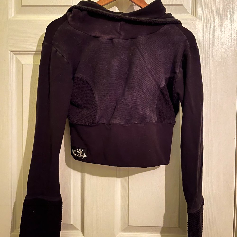 Katziwaesche Morgana cropped sweater hoodie